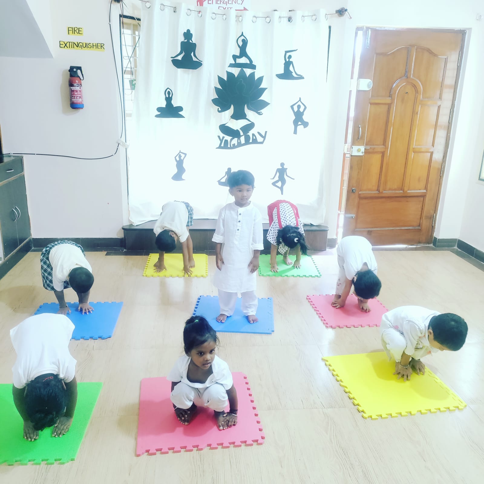Yoga day celebration
